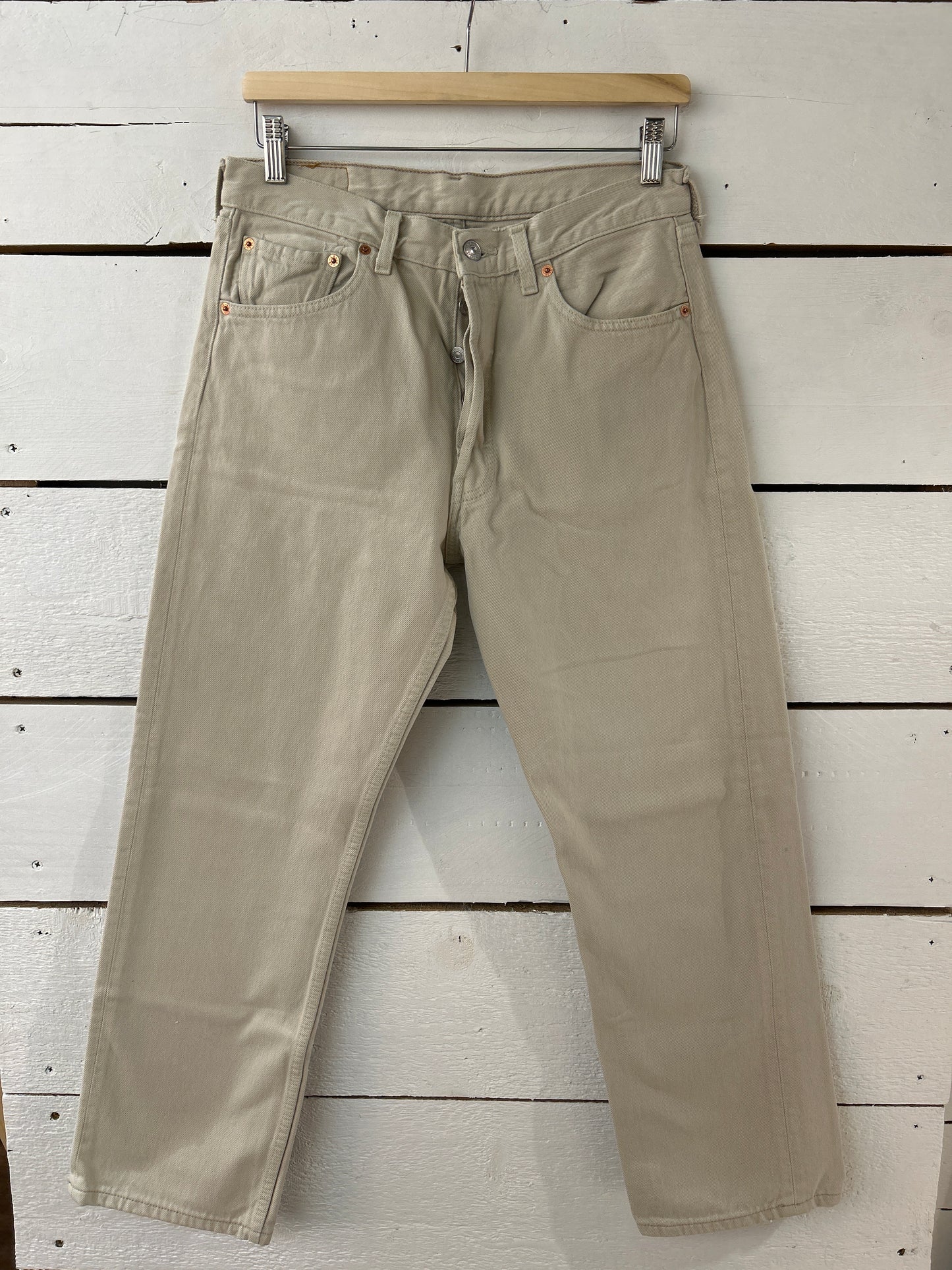 Levi’s 501 w32 beige