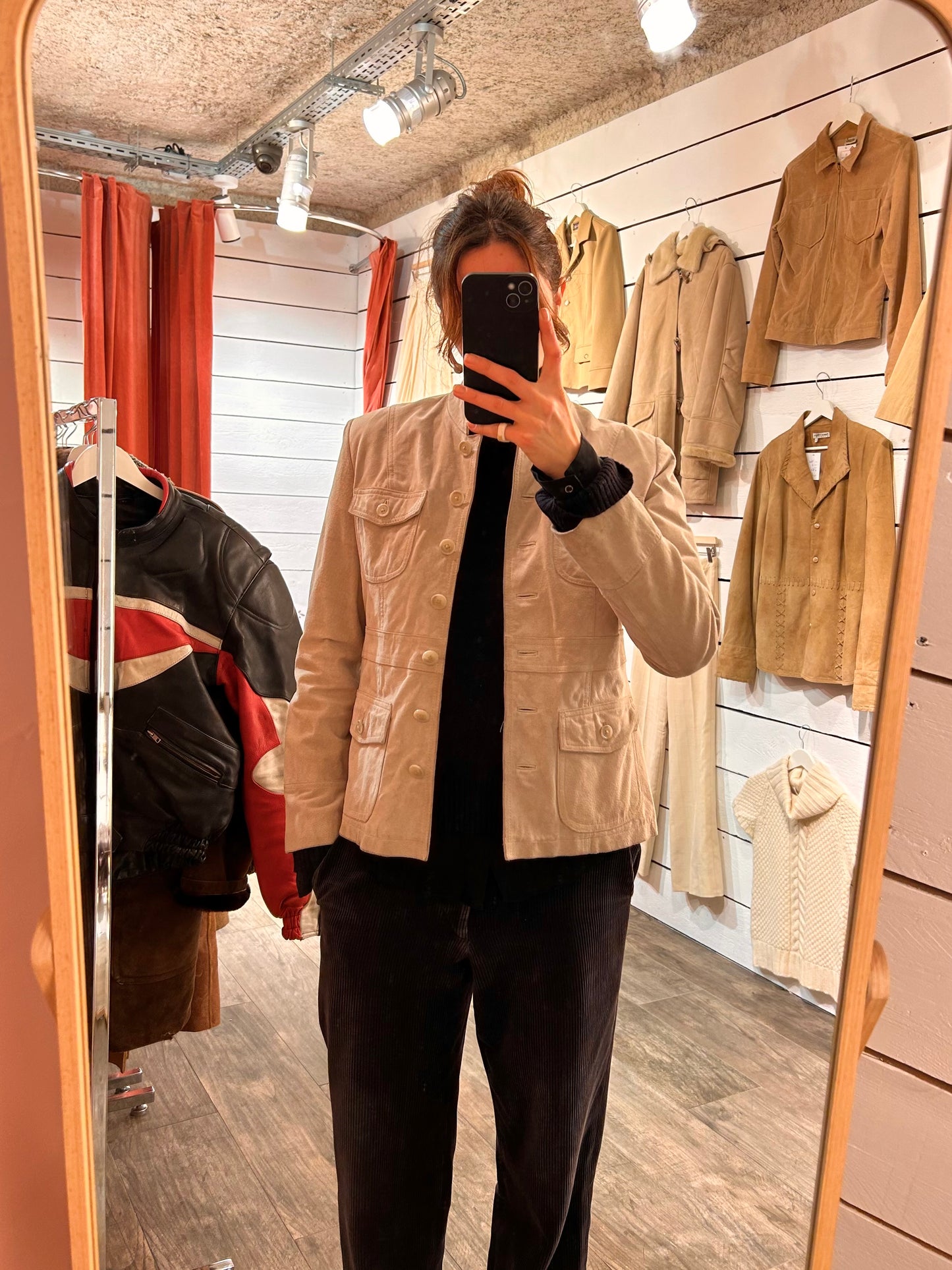 Veste en daim