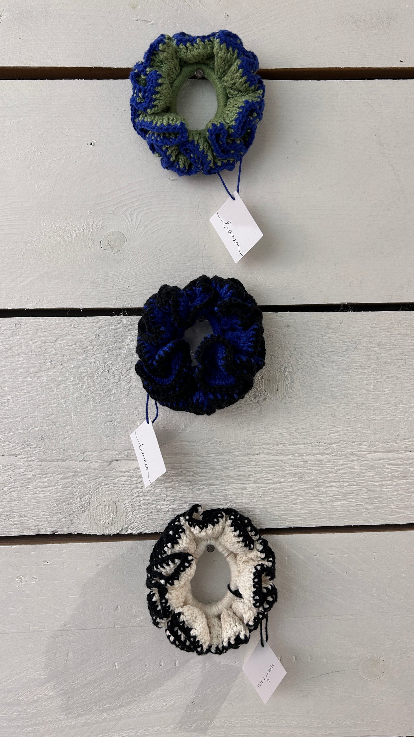 Chouchou en crochet Nos Lianes