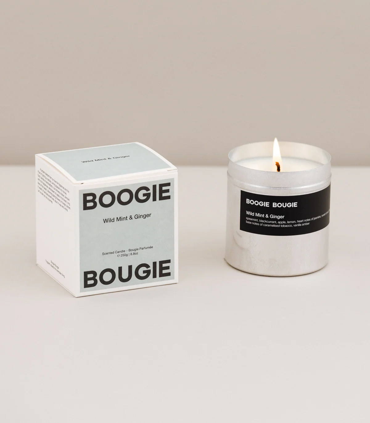 Boogie Bougie Menthe sauvage et gingembre