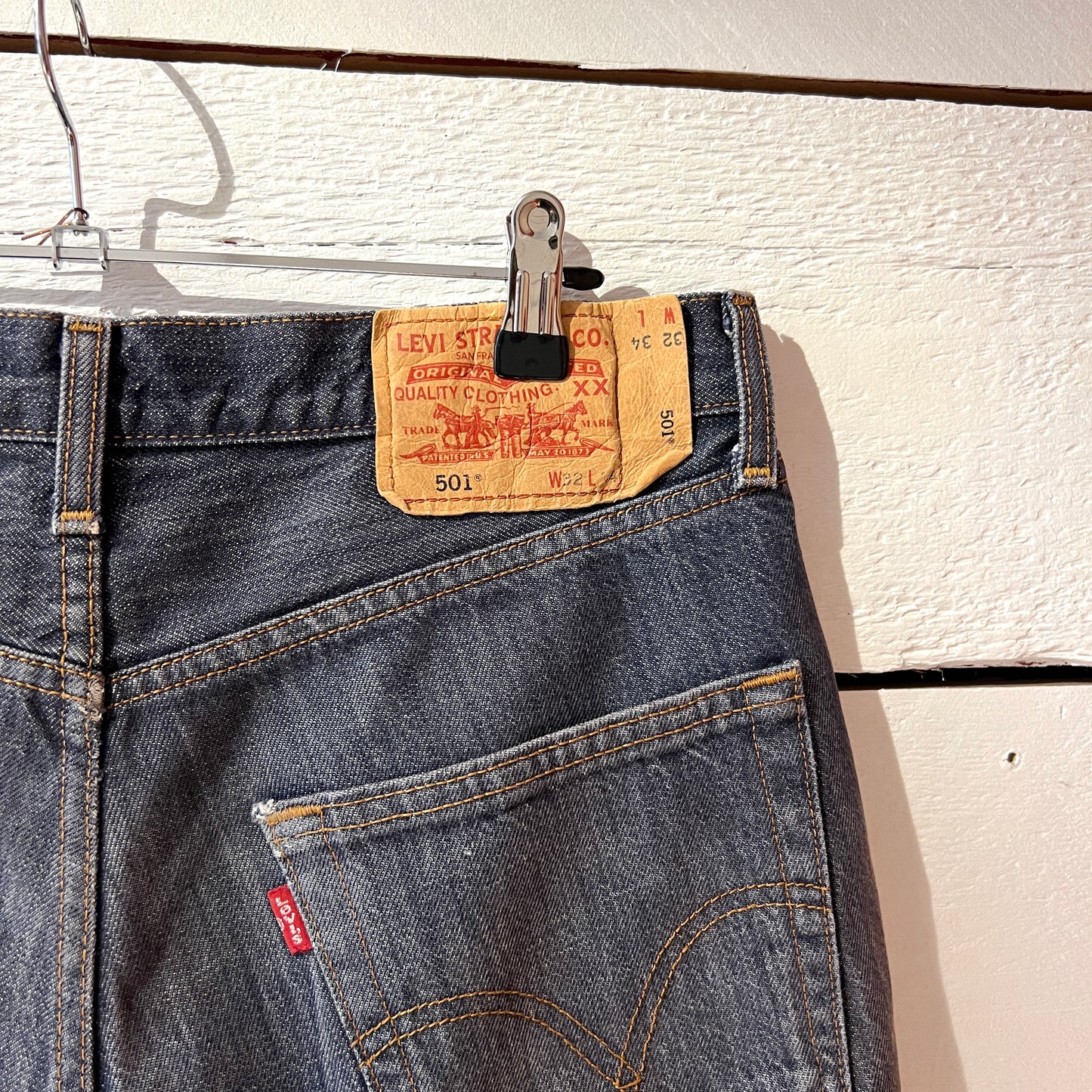 short en jean levi's 501 w32