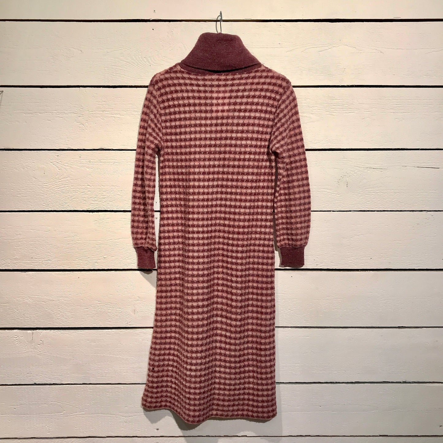 Robe laine 70s