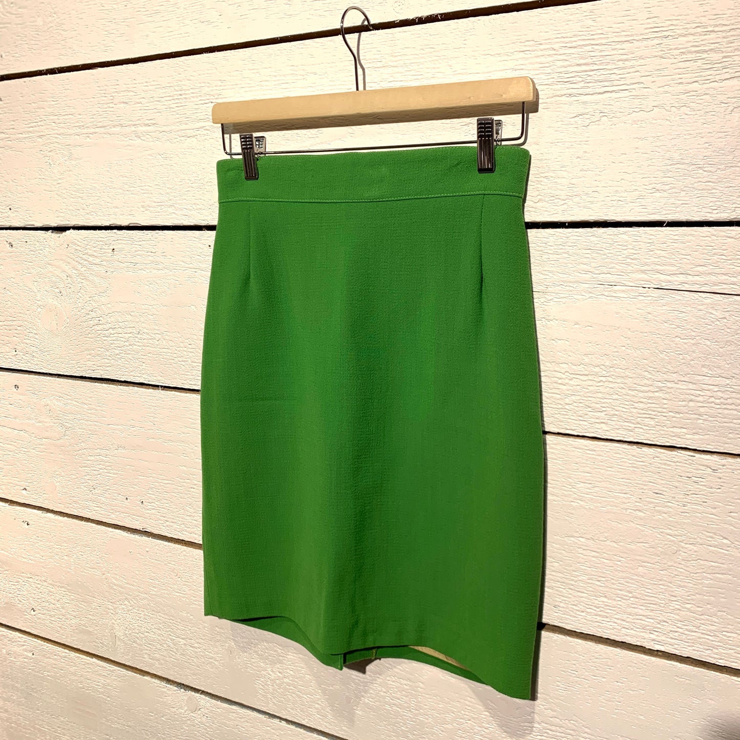 Jupe droite verte