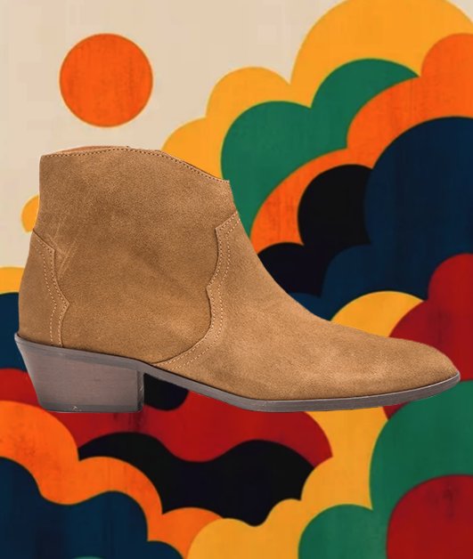 Cowboy boots en daim