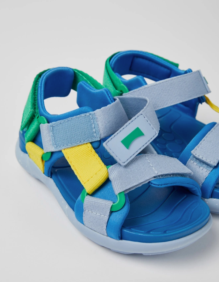Sandales Wous bleues