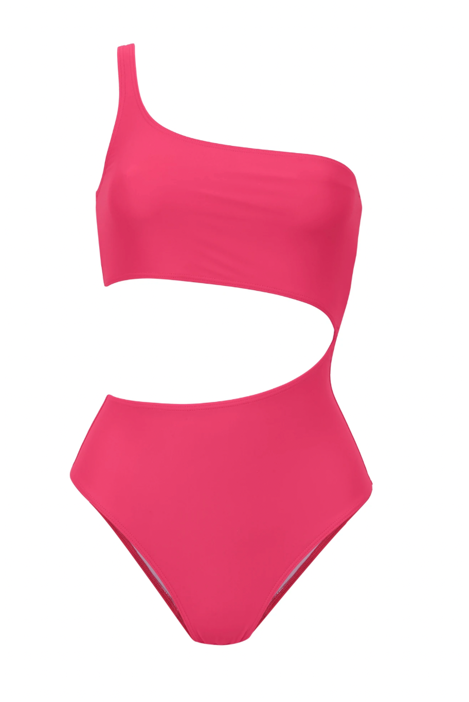 Maillot de bain une-pièce Cefalù twist Fuchsia