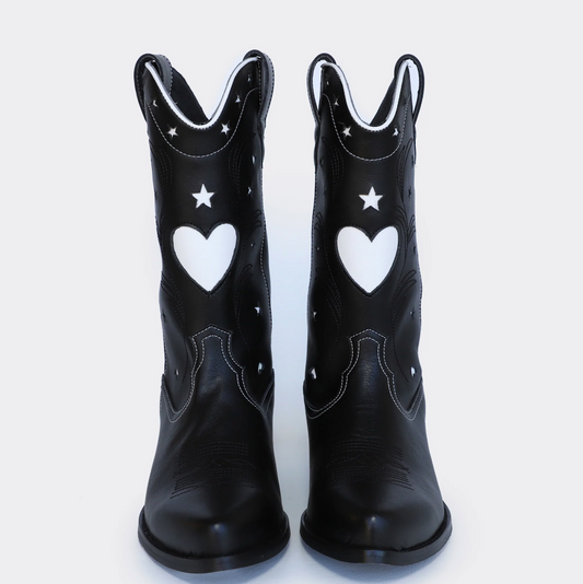 santiags Taylor noires et blanches