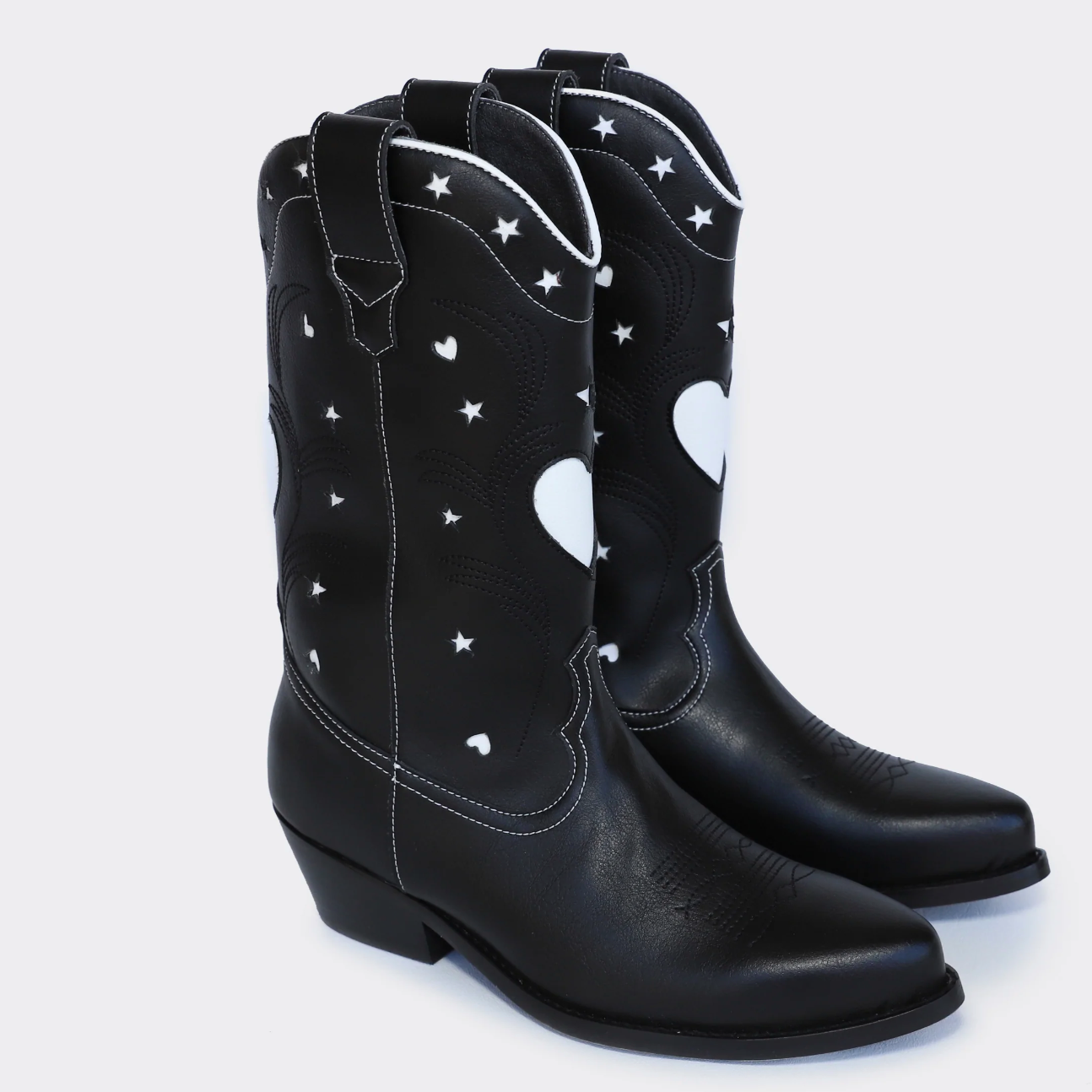 santiags Taylor noires et blanches