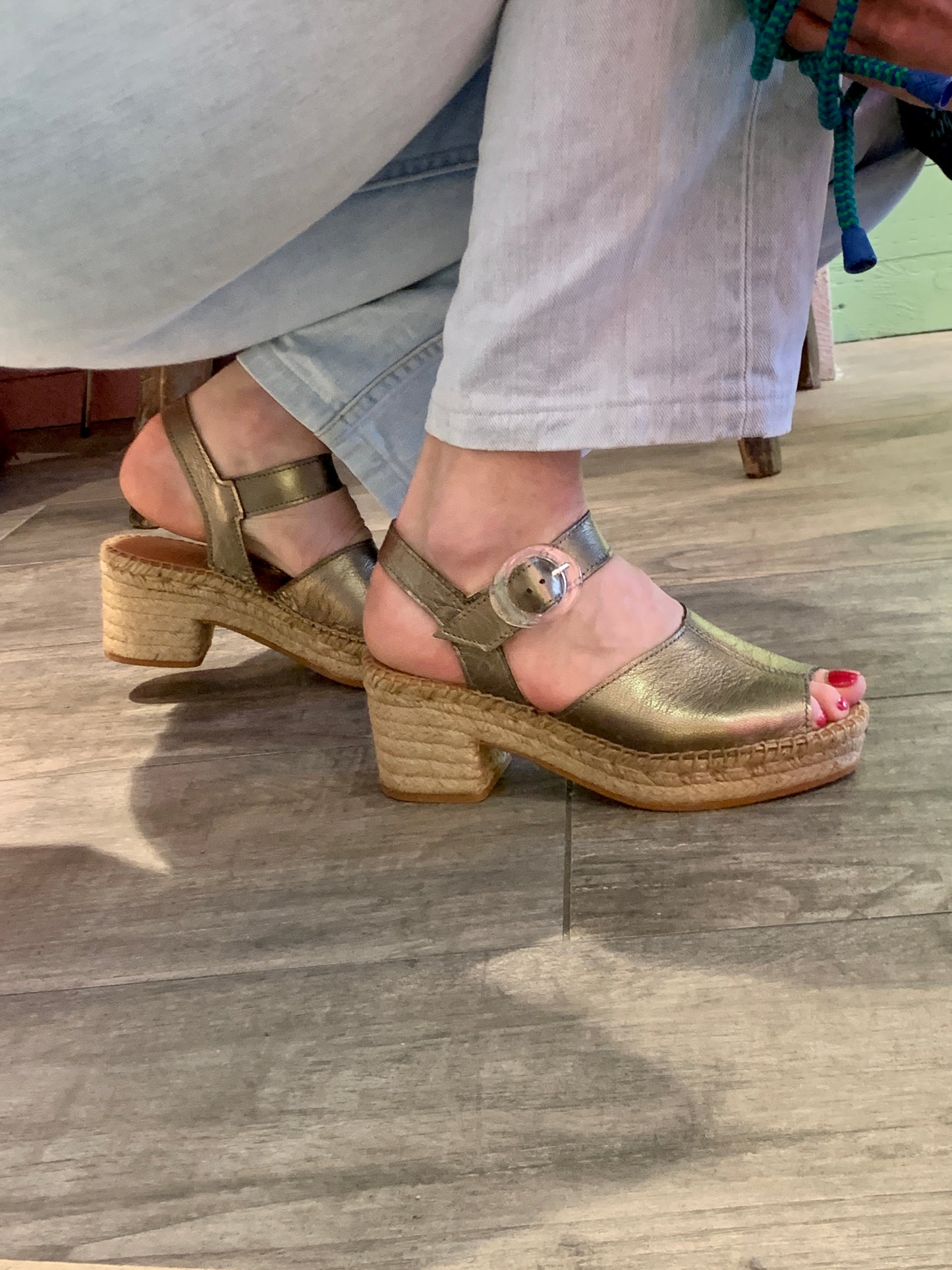 Sandales Fumarola bronze