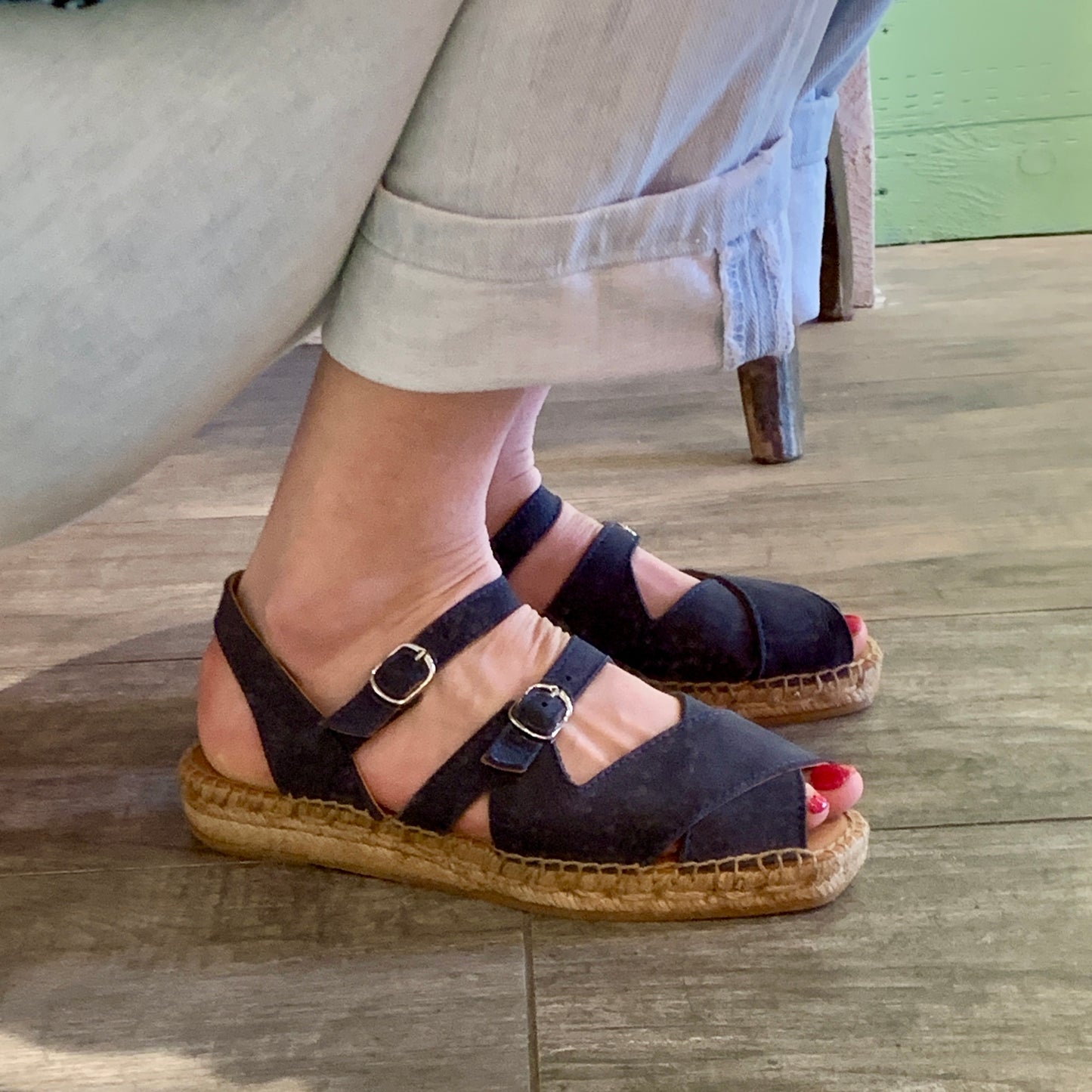 Sandales Boile bleu marine