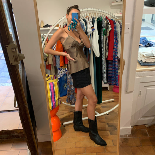 santiags Lucky noires