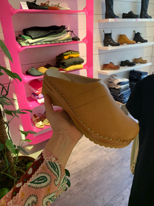 Sabots miel Da Vinci Good Guys Don't Wear Leather x Troentorp