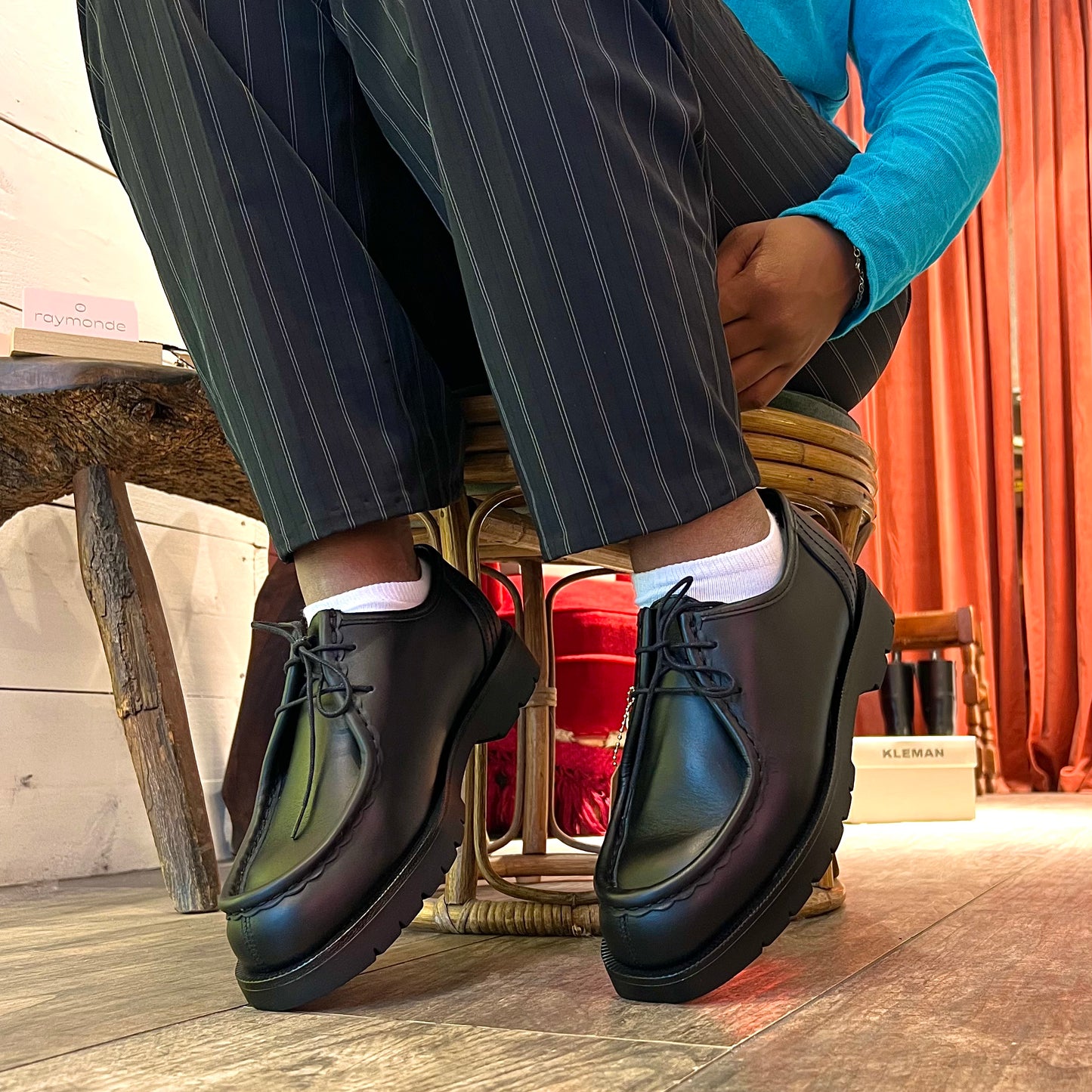 Mocassins Padror noirs