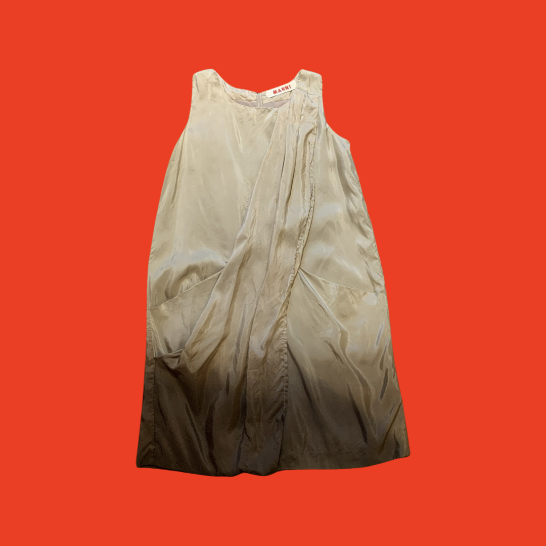 robe marni en soie