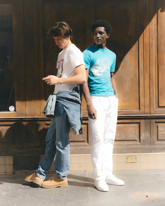 Jean Levi's 501 blanc