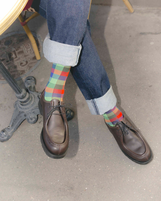 Mocassins derbies Padror marron