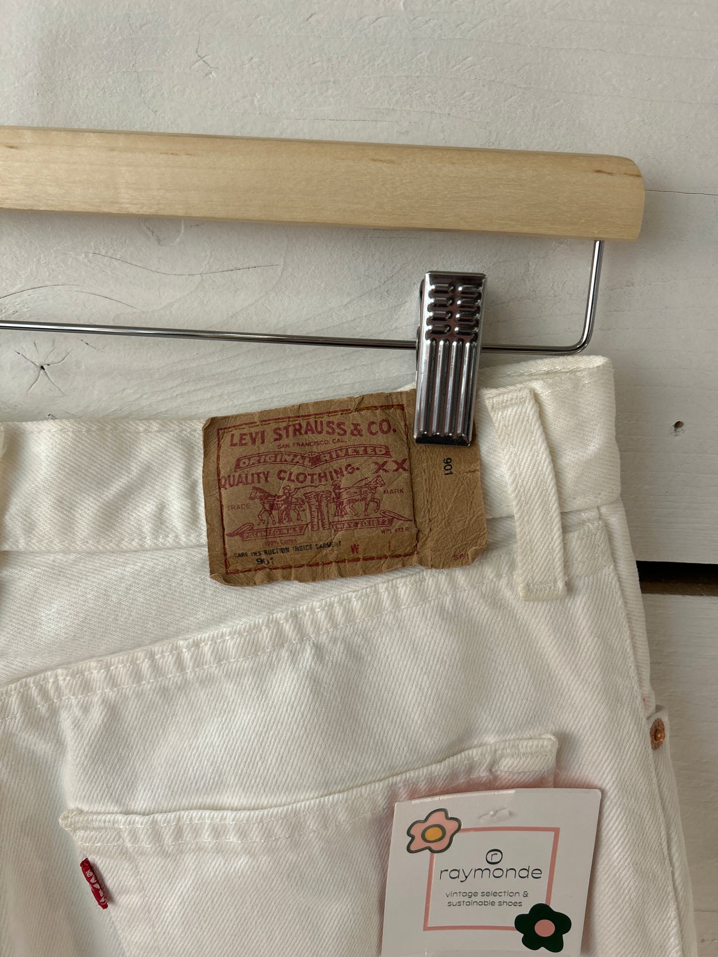 Levi’s 901 w32 blanc