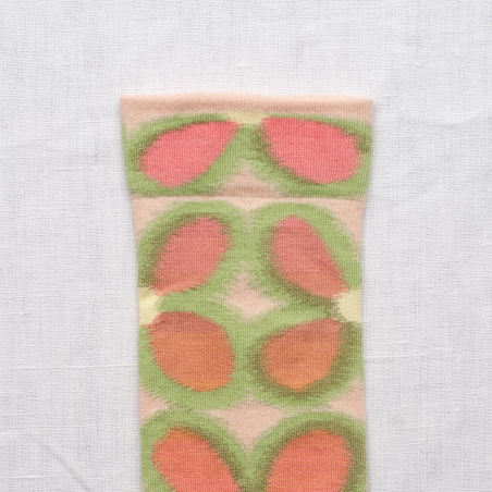 Chaussettes Bonne Maison Rose Bouton