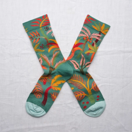 Chaussettes Bonne Maison Jungle Océan