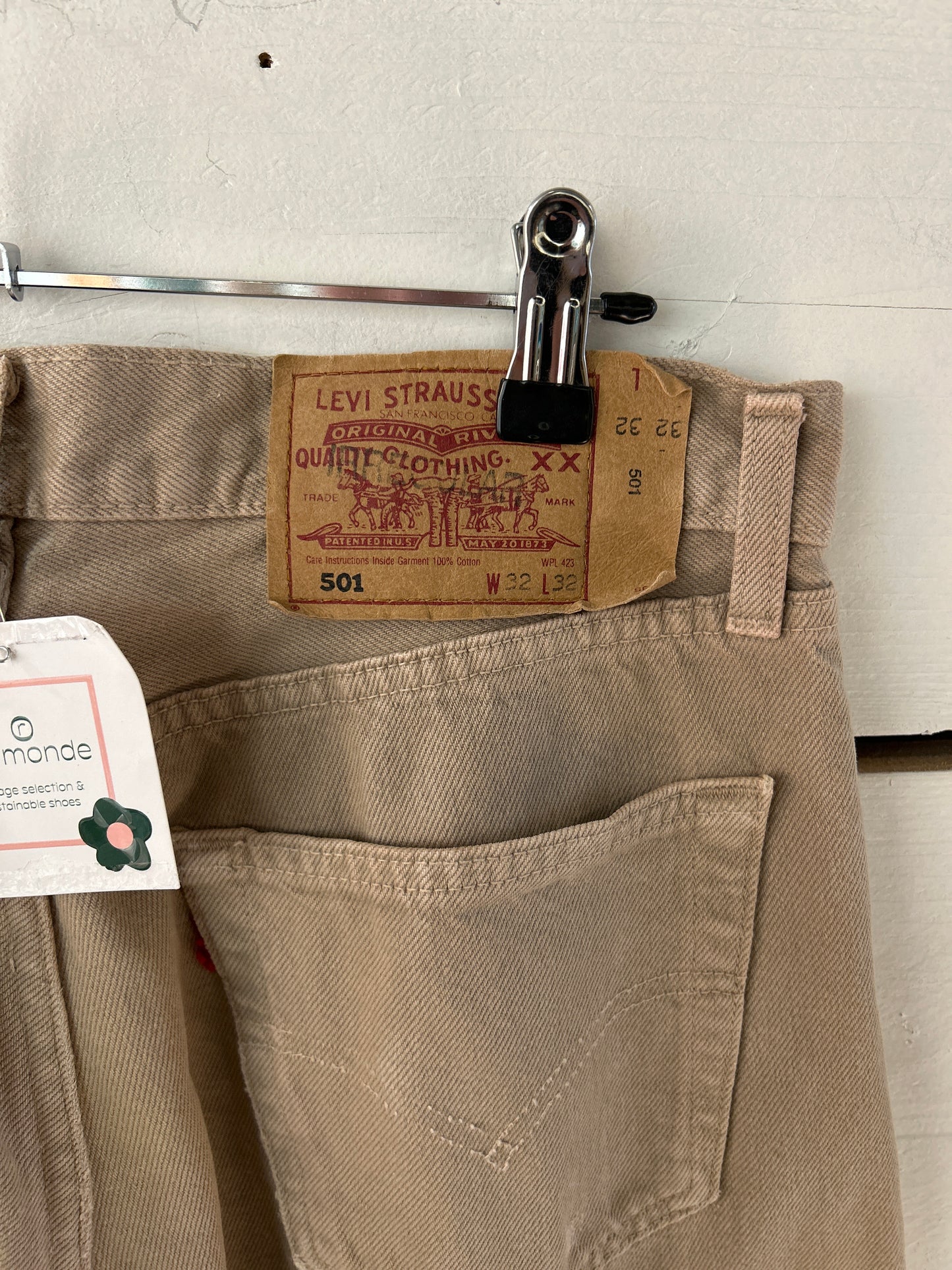 Levi’s 501 sable w32