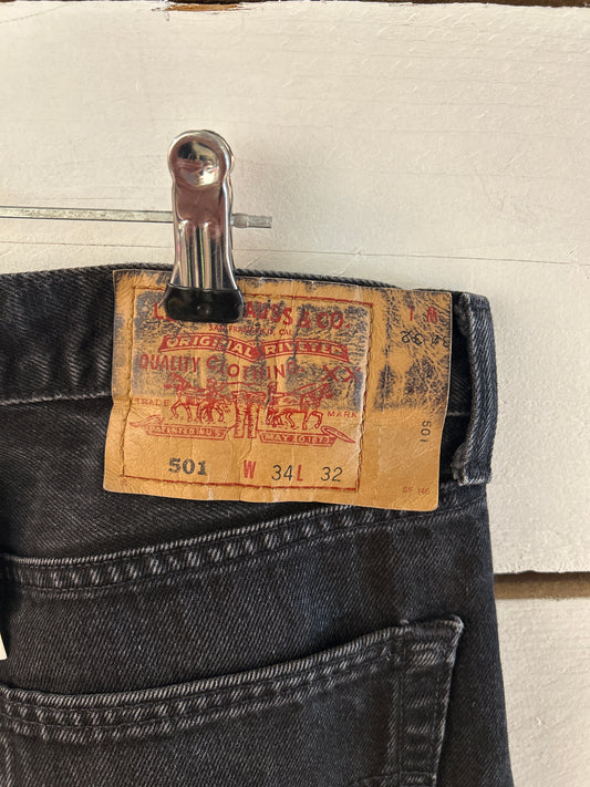 Levi’s 501 w34 noir