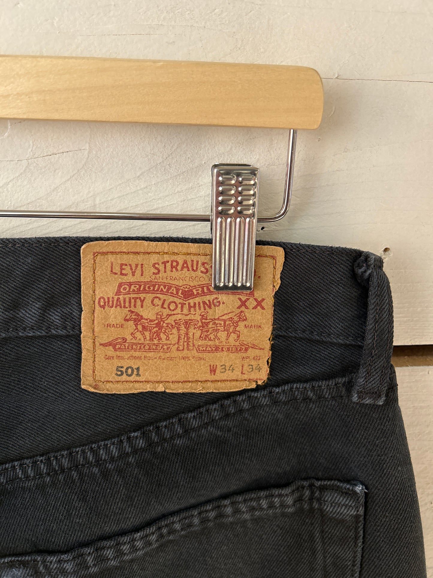Levi’s 501 w34 noir