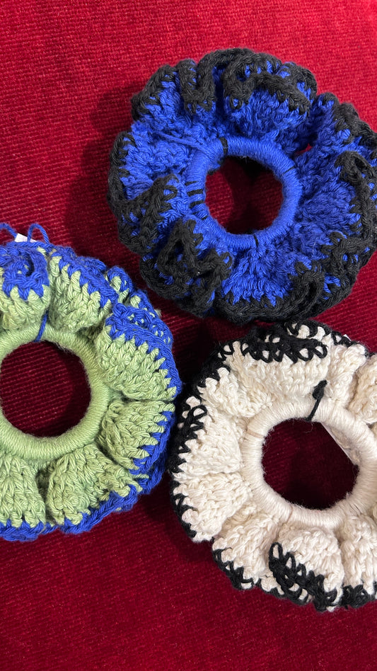 Chouchou en crochet Nos Lianes