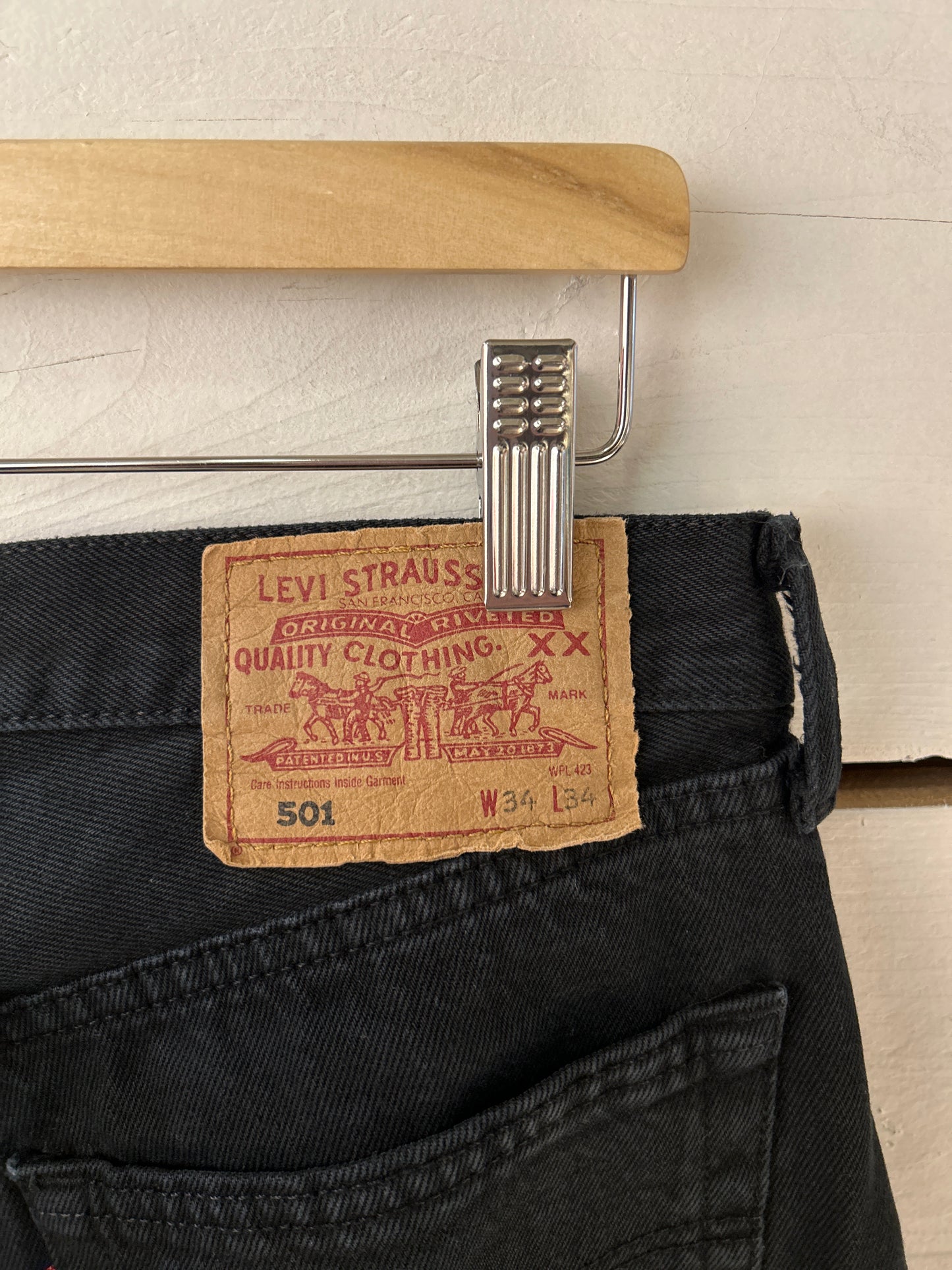 Levi’s 501 w34 noir