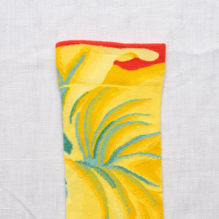 Chaussettes Bonne Maison Fleur Multicolore