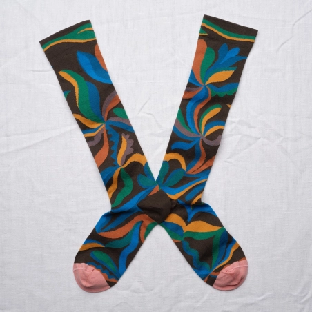 Chaussettes Mis-bas Bonne Maison Fleurs Abstraites