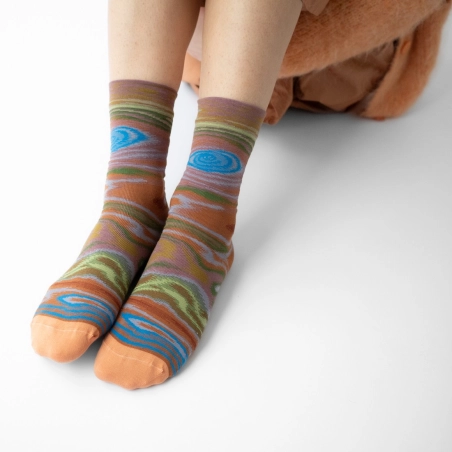 Chaussettes Bonne Maison Camouflage Caramel