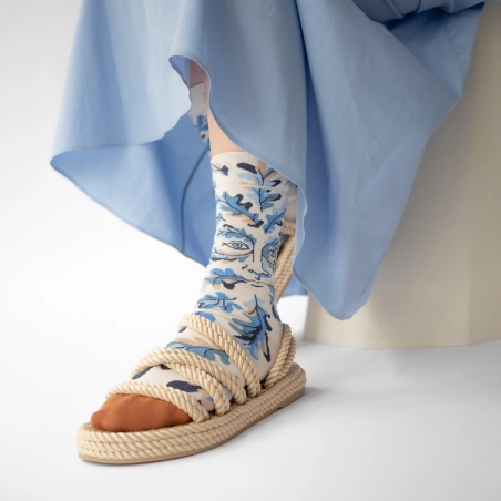 Chaussettes Bonne Maison Figure Naturel