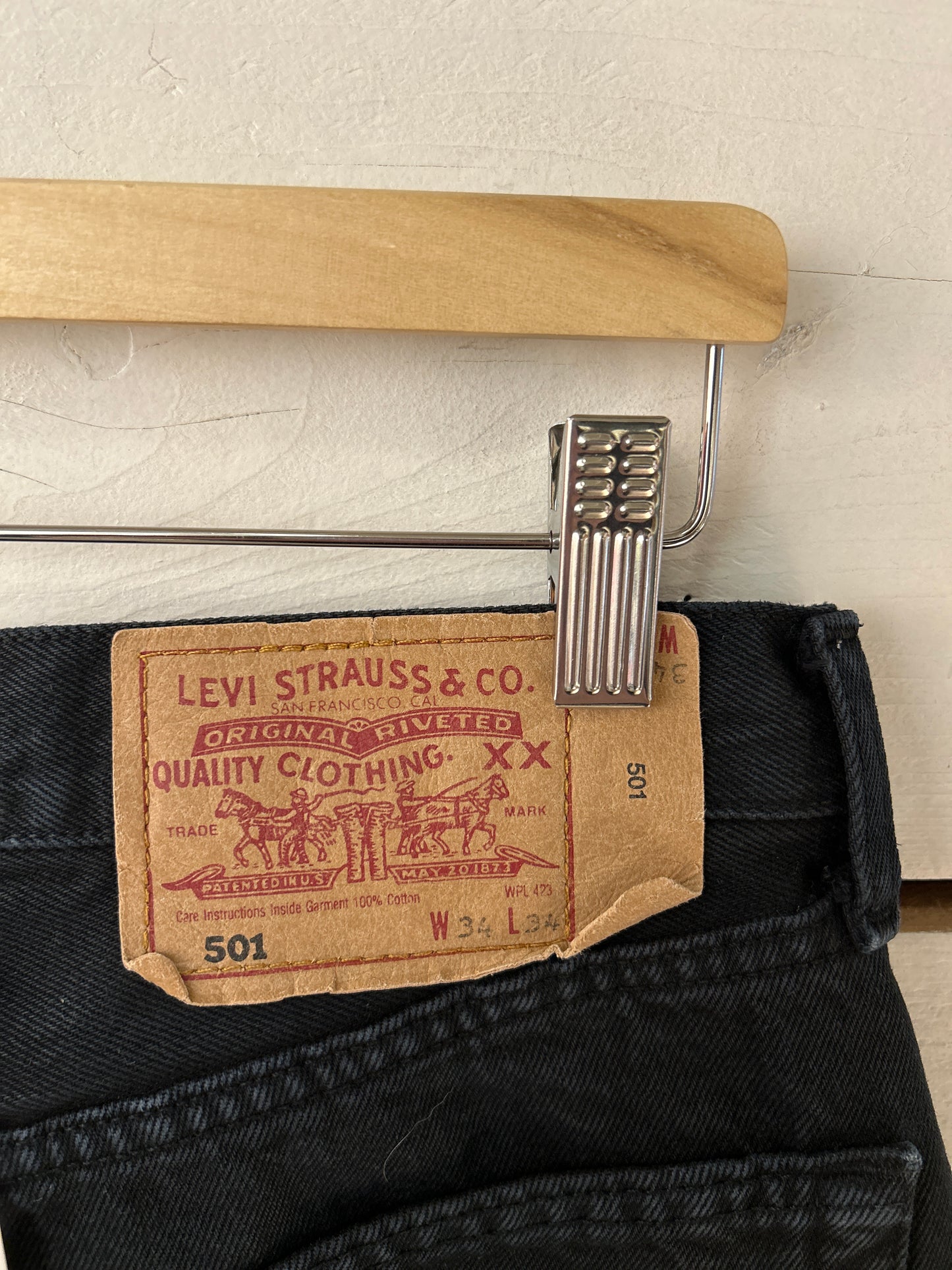 Levi’s 501 w34 noir