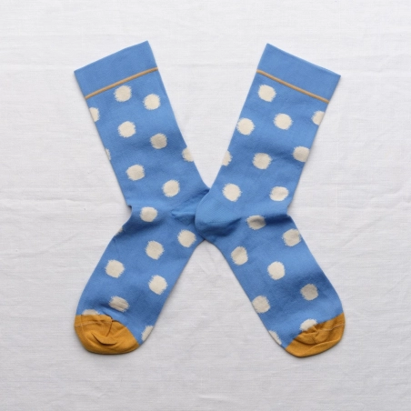 Chaussettes Bonne Maison Pois Egée