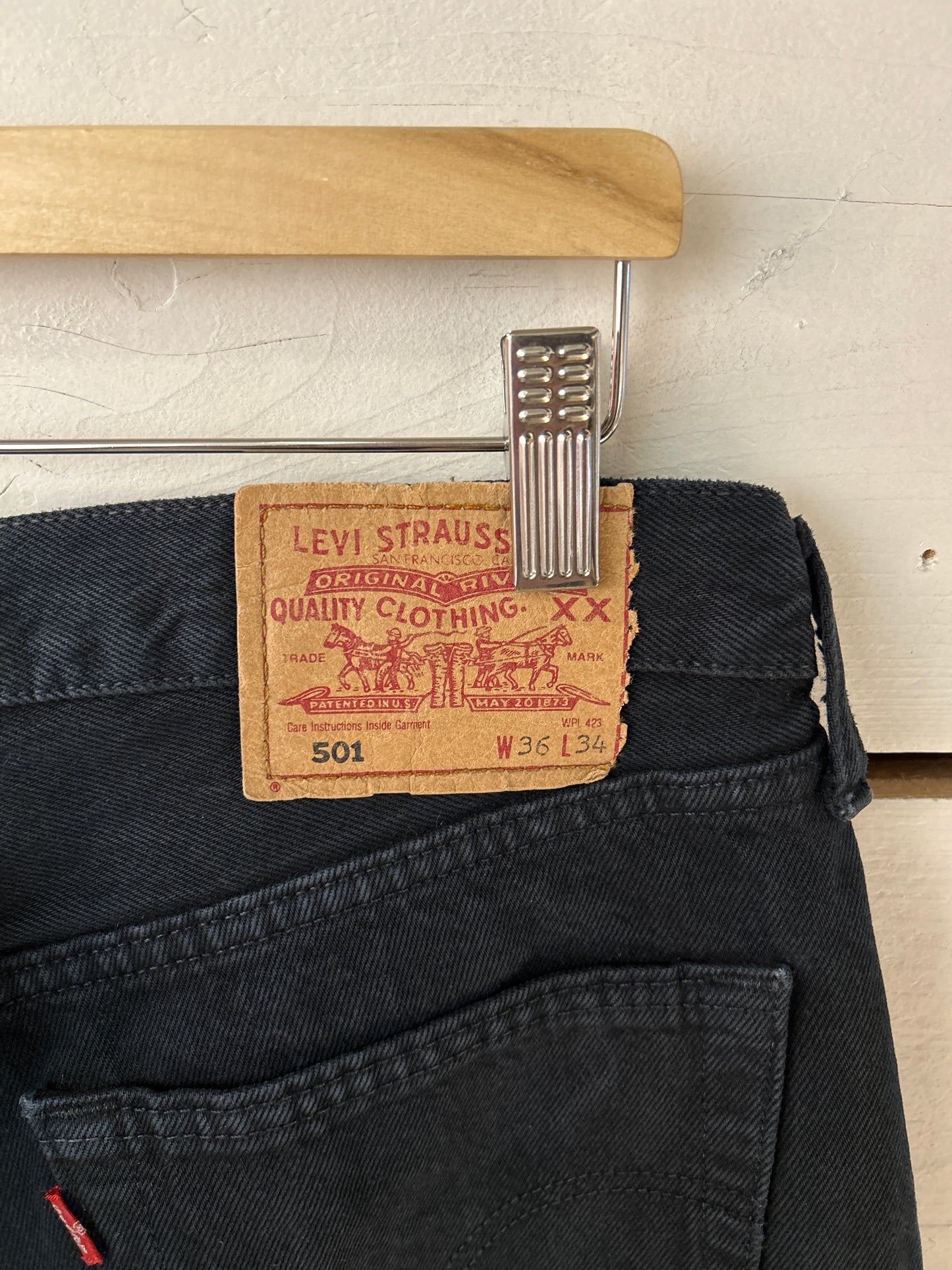 Levi’s 501 w36 noir