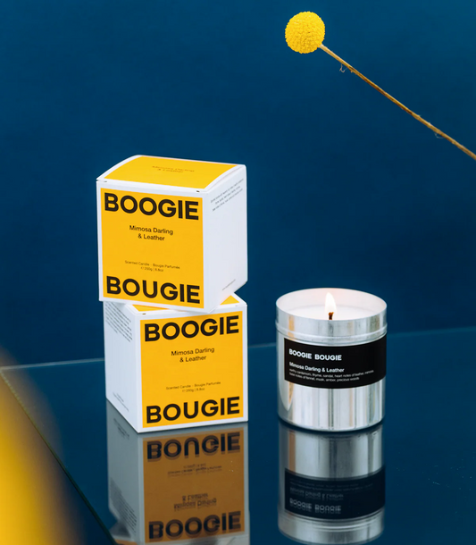 Boogie Bougie Mimosa Darling & Leather