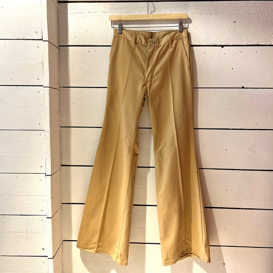pantalon camel flare wrangler 70s