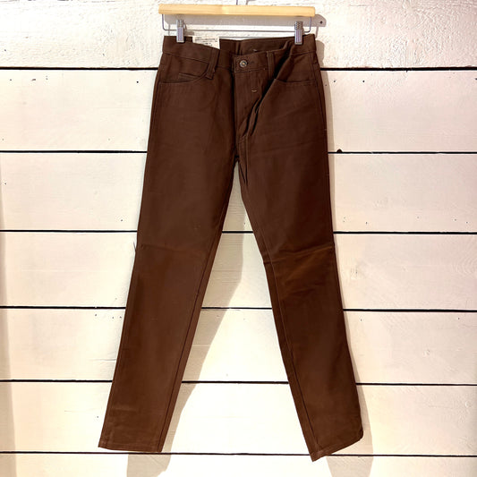 jean marron made in Japan