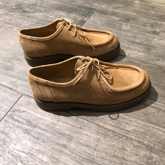 Mocassins derbies Padror beiges