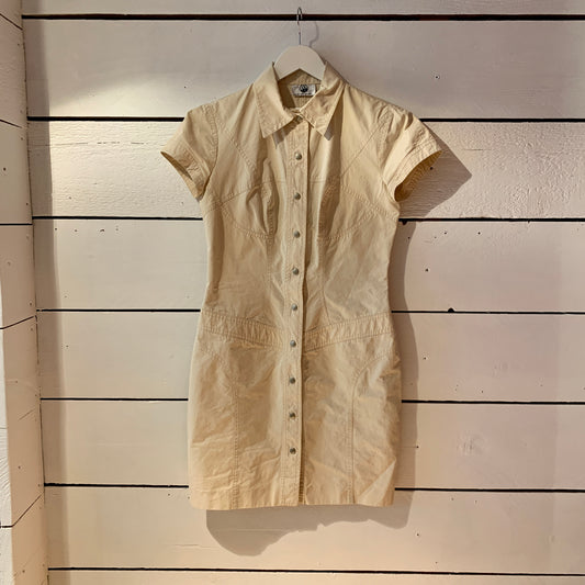 robe blanche légère Mugler