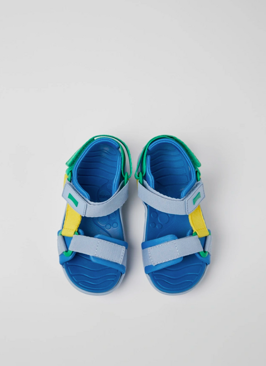 Sandales Wous bleues