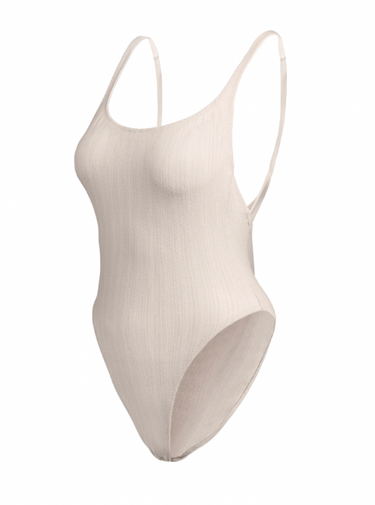 Maillot de bain une-pièce Ambrogio Blanc jacquard