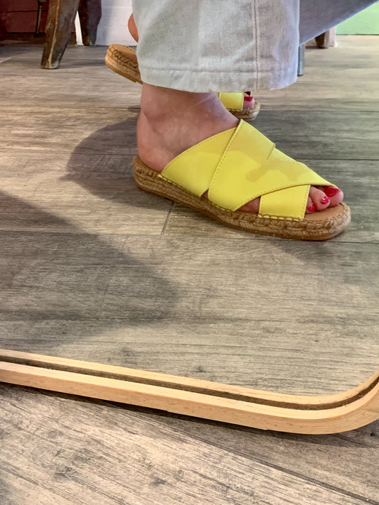 Sandales Balamo jaunes