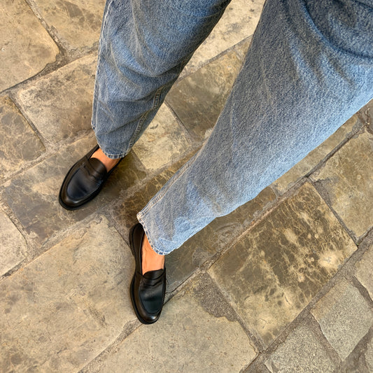 Mocassins Dalior noirs