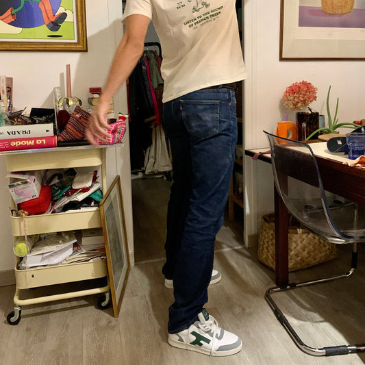 Sneakers Hazel blanc/vert/gris