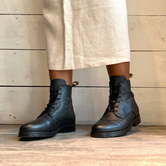 Bottines Blaze noires à lacets