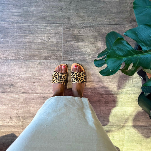 Mules Naxos léopard