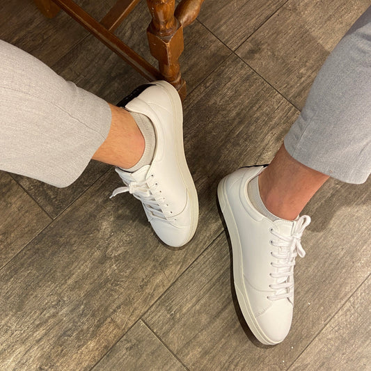 Sneakers Gravière cuir recyclé