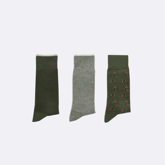 Chaussettes en coton Faguo (x3)