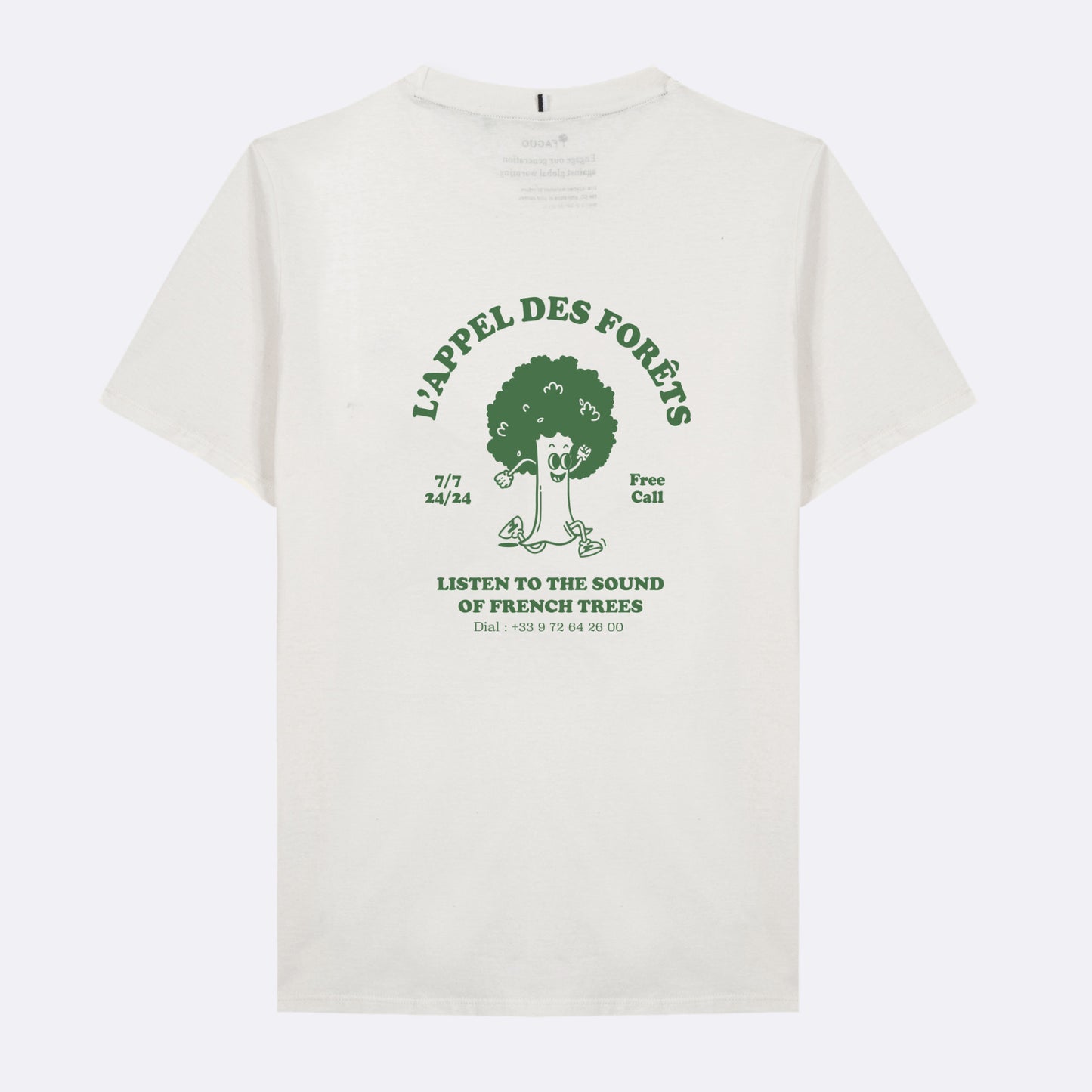 T-shirt Arcy coton "L'appel des forêts"
